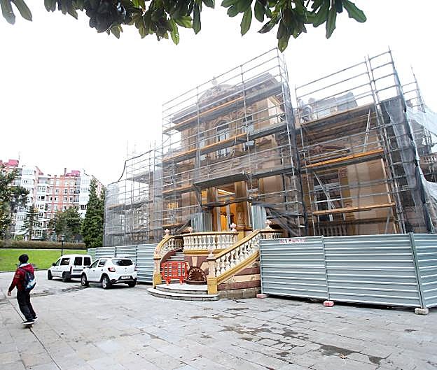 El palacete de Villa Magdalena se expropió en tiempos de Gabino de Lorenzo. 