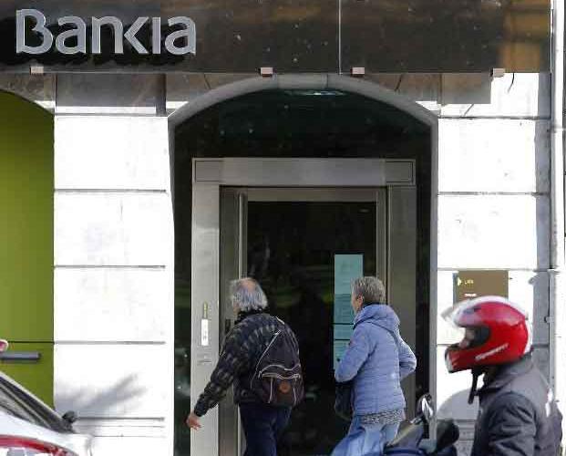 Sucursal de Bankia en la calle Uría de Oviedo.