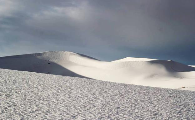 El Sáhara, nevado