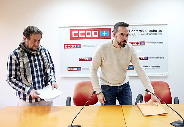 Alfredo García y José Manuel Zapico. 