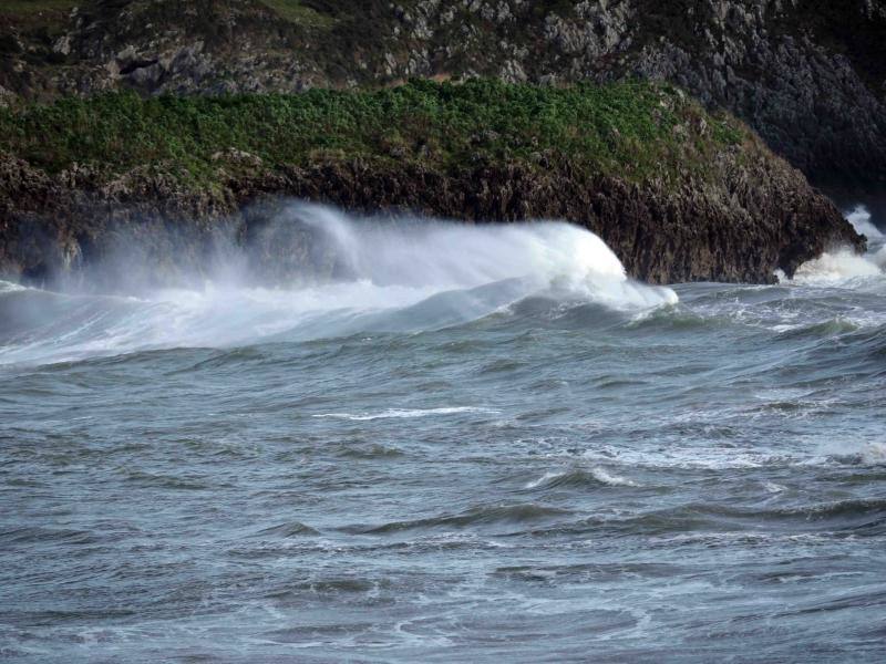 Frío, viento y olas, para un nuevo temporal