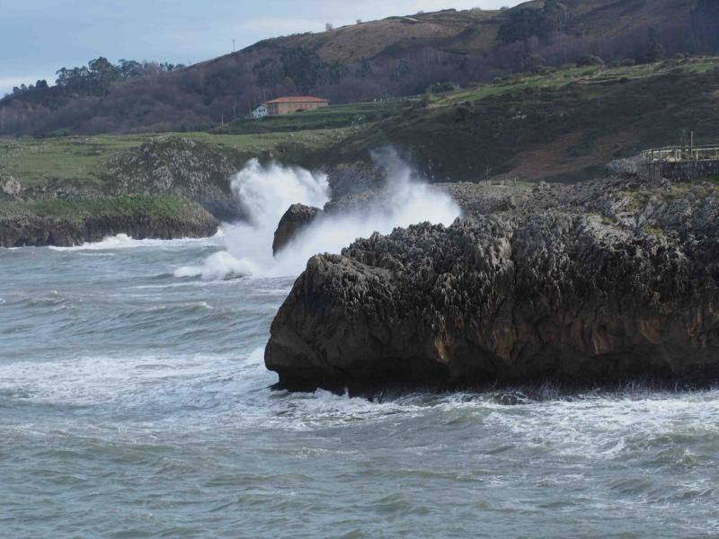 Frío, viento y olas, para un nuevo temporal