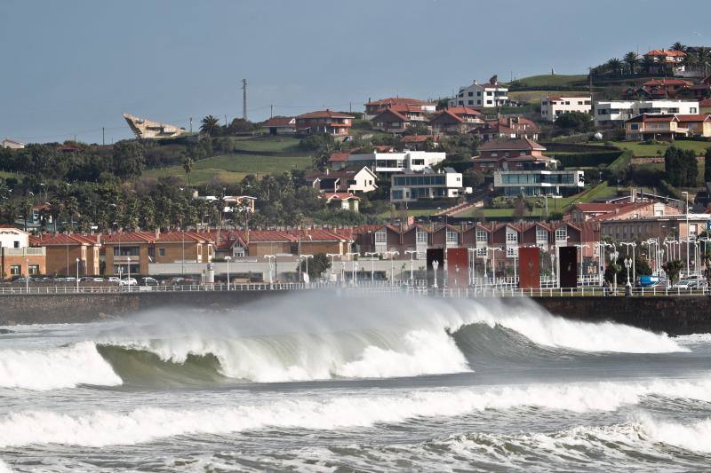 Frío, viento y olas, para un nuevo temporal