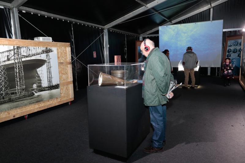 La exposición sobre el Titanic se despide de Gijón