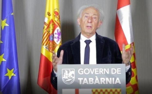 Albert Boadella se presenta como presidente de Tabarnia en el exilio.