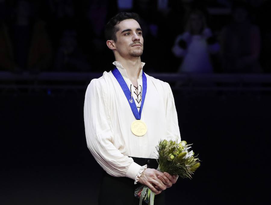 El español se hizo con su sexto campeonato europeo de patinaje artístico.
