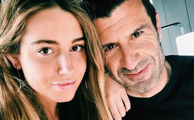 Daniela Figo, hija del exfutbolista Luis Figo, se ha visto envuelta en un falso escándalo sexual