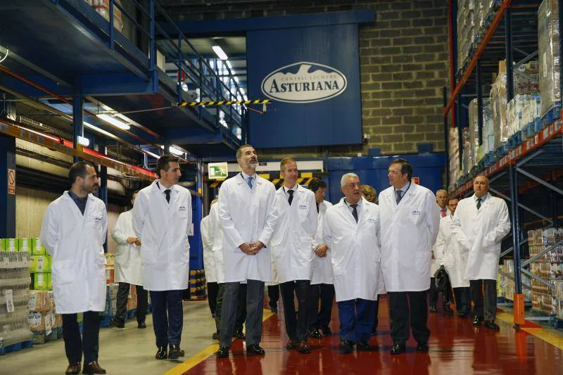 Felipe VI visita este lunes la fábrica de CAPSA en Granda (Siero)