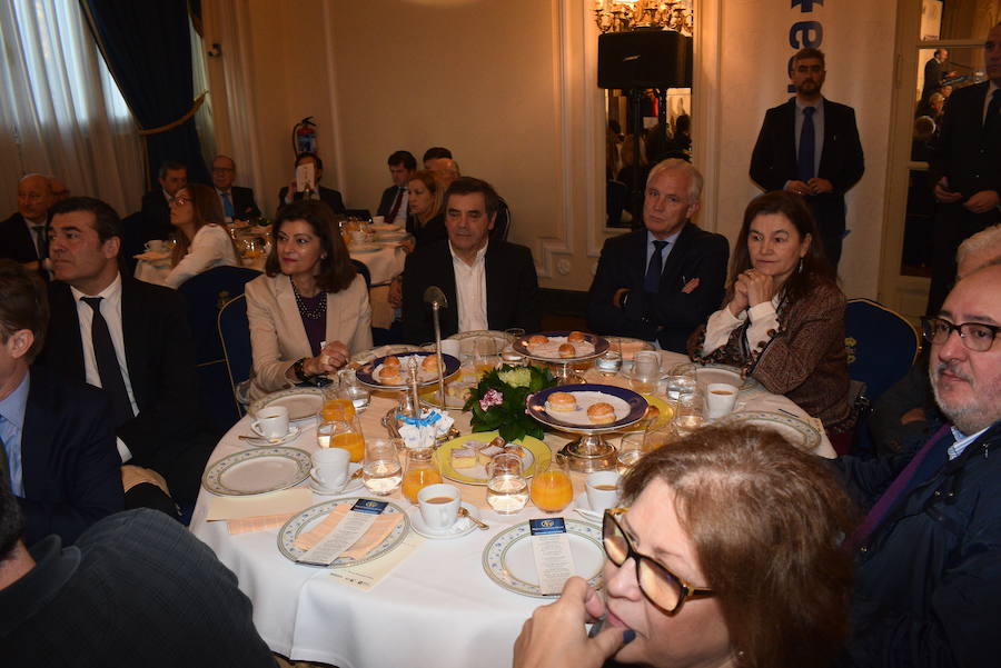 Javier Fernández, en el Foro Nueva Economía de Madrid