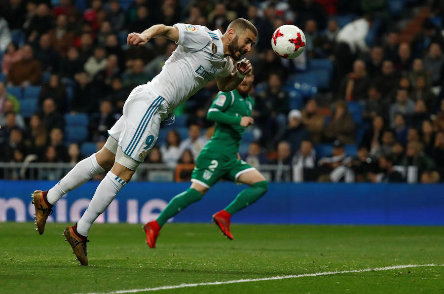 El conjunto blanco cayó en el Bernabéu por 1-2 ante el cuadro pepinero, que avanza a las semifinales.