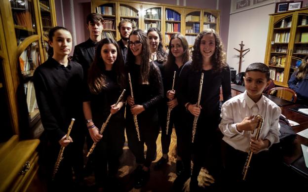 Concierto de los alumnos de flauta travesera
