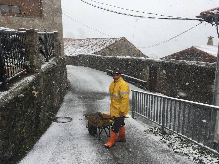 Las precipitaciones en forma de nieve llegarán a cotas de entre 400 y 600 metros
