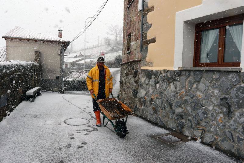 Las precipitaciones en forma de nieve llegarán a cotas de entre 400 y 600 metros