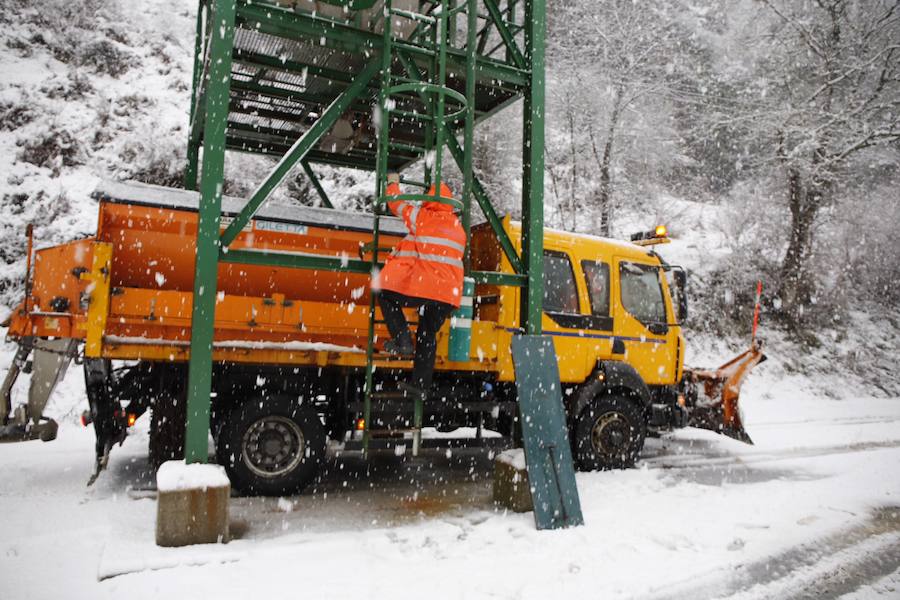 El temporal se recrudece en Asturias