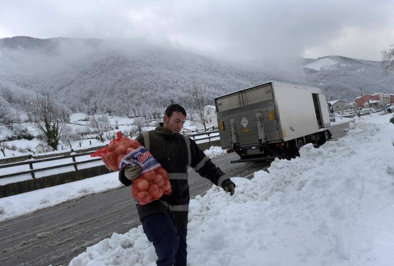 El temporal se recrudece en Asturias