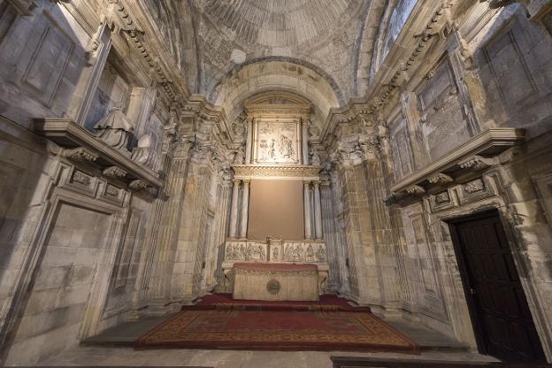 Estado actual de la capilla de Los Vigiles. 