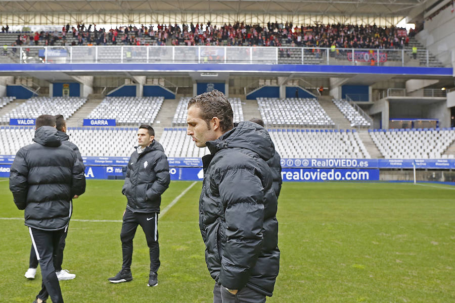 El ambiente previo al partido en el interior del Tariere