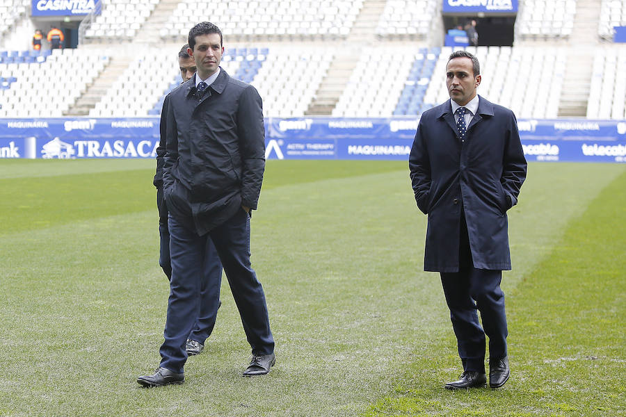 El ambiente previo al partido en el interior del Tariere