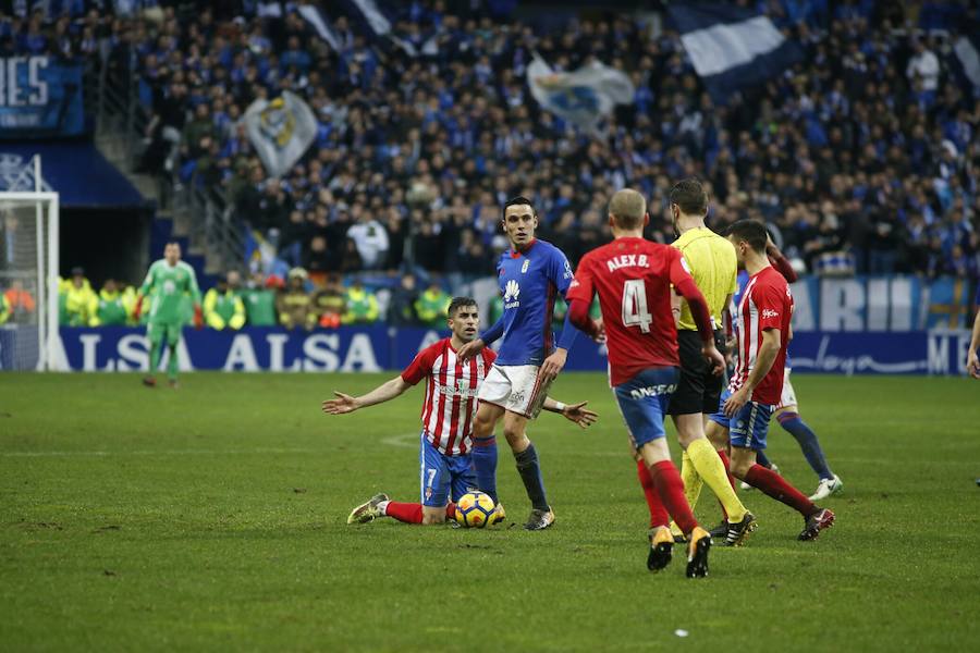 El Real Oviedo 2-1 Sporting, en imágenes