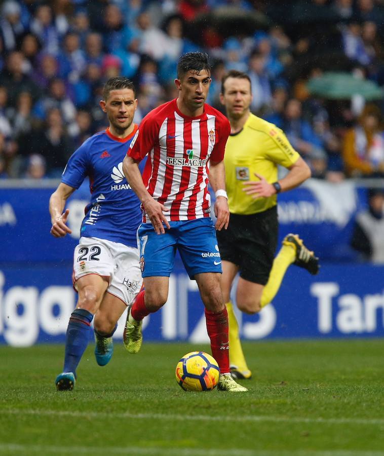 El Real Oviedo 2-1 Sporting, en imágenes