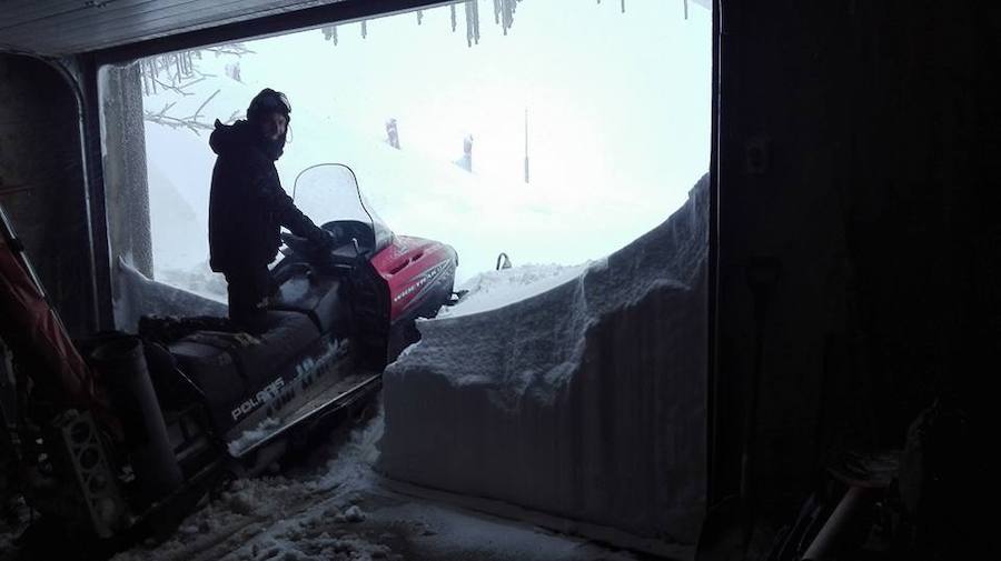 Nieve, frío y lluvia en Asturias