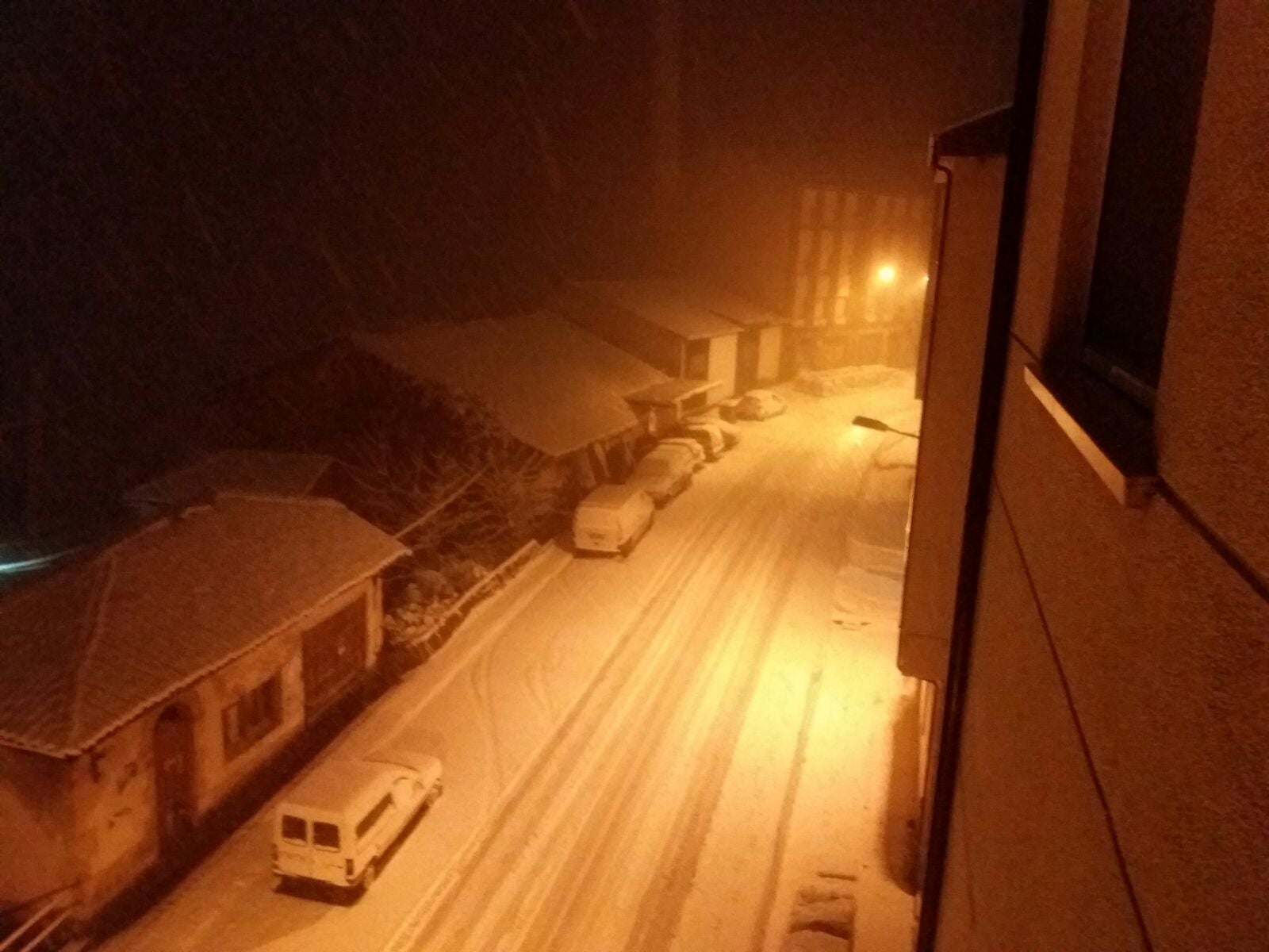 Nieve, frío y lluvia en Asturias