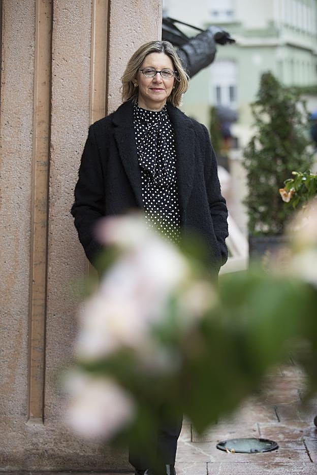 Elisa Collado, tesorera del Ampa del Centro de Educación Especial Latores. 