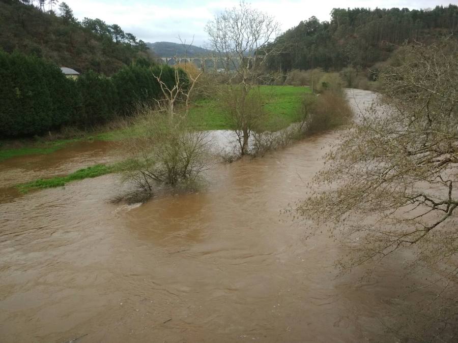 Crecidas e inundaciones por las intensas lluvias