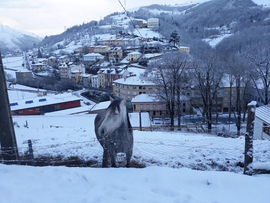 Continúa la ola de frío en Asturias