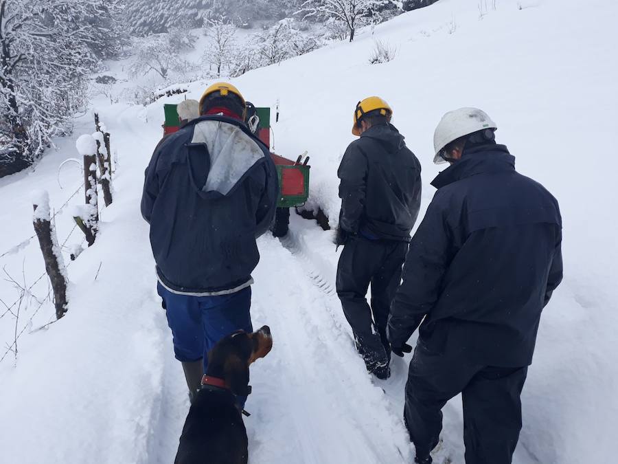 Continúa la ola de frío en Asturias