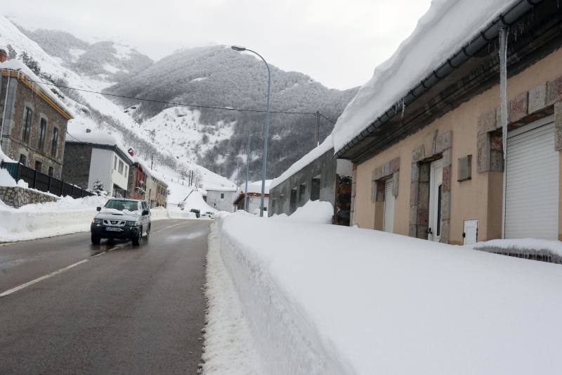 Continúa la ola de frío en Asturias