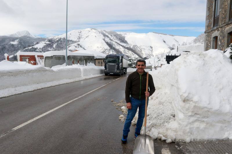 Continúa la ola de frío en Asturias