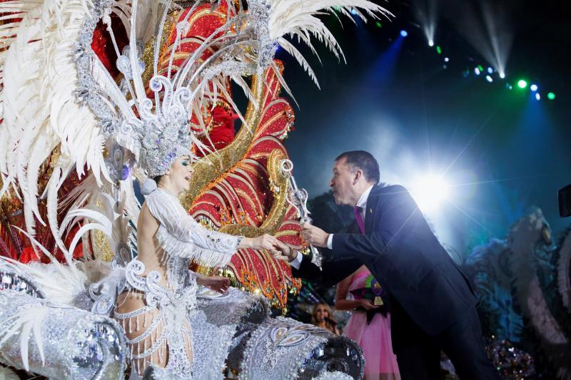 La Gala de elección de la Reina del Carnaval de Santa Cruz de Tenerife 2018. en imágenes