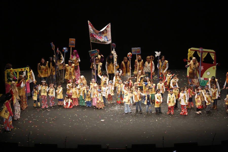 Los más pequeños de la casa ponen su originalidad y desparpajo sobre el escenario del Teatro Jovellanos un año más
