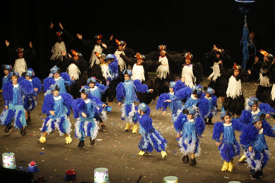 Los más pequeños de la casa ponen su originalidad y desparpajo sobre el escenario del Teatro Jovellanos un año más