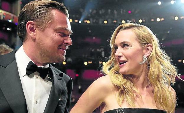 DiCaprio y Winslet mantienen una gran amistad veinte años después de rodar juntos ‘Titanic’ . 