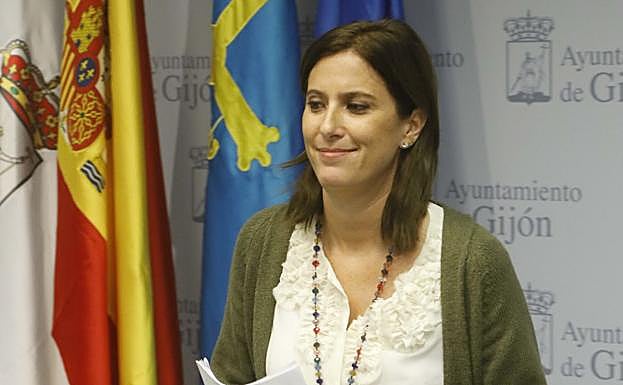 Lara Martínez, concejala del PSOE de Gijón