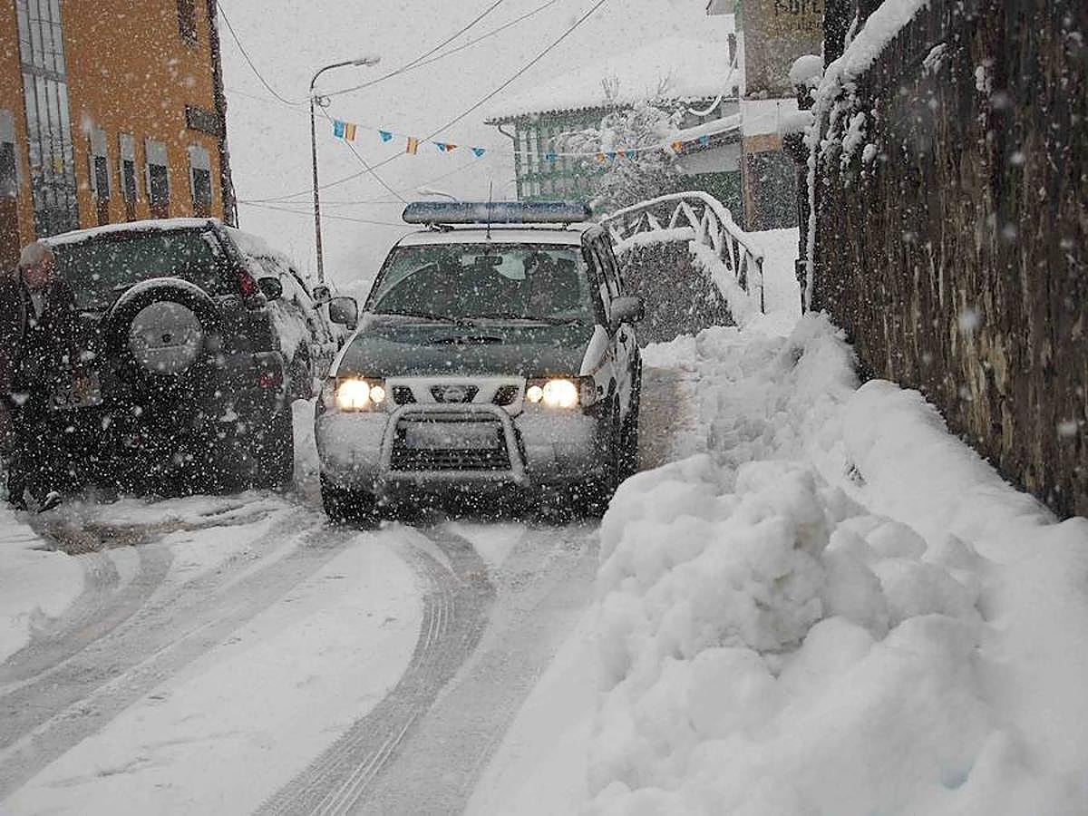 Las grandes imágenes que deja el temporal en Asturias