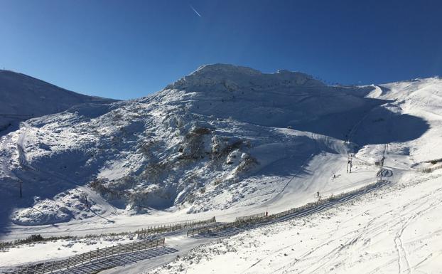 La Cordillera Cantábrica es una de las grandes beneficiadas en este mes de febrero