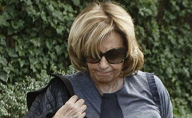 La periodista malagueña, María Teresa Campos.