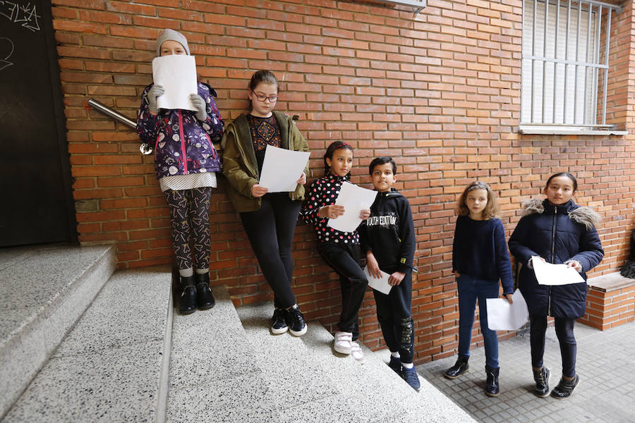 En la Escuelona conviven niños de diferentes nacionalidades