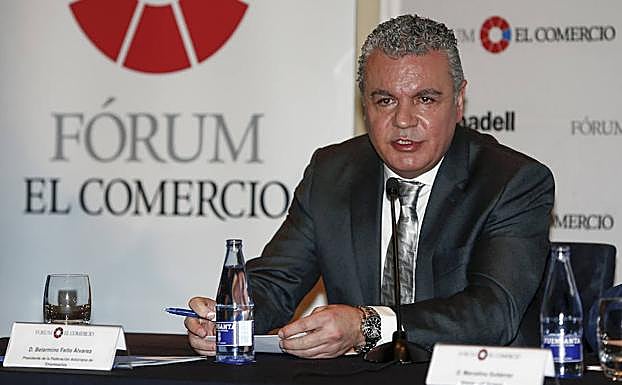 Belarmino Feito, presidente de la FADE: «No creo en la paridad como obligación»