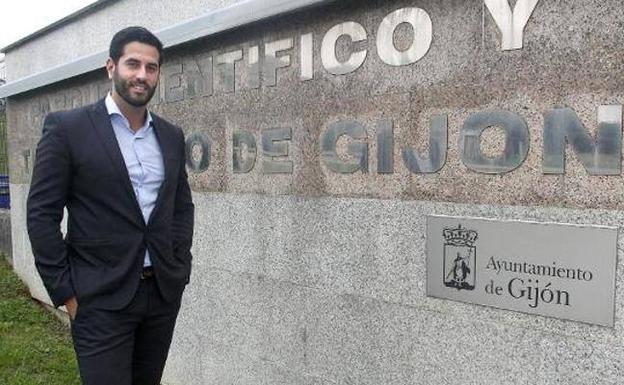 Rubén González Hidalgo, en el Parque Científico.