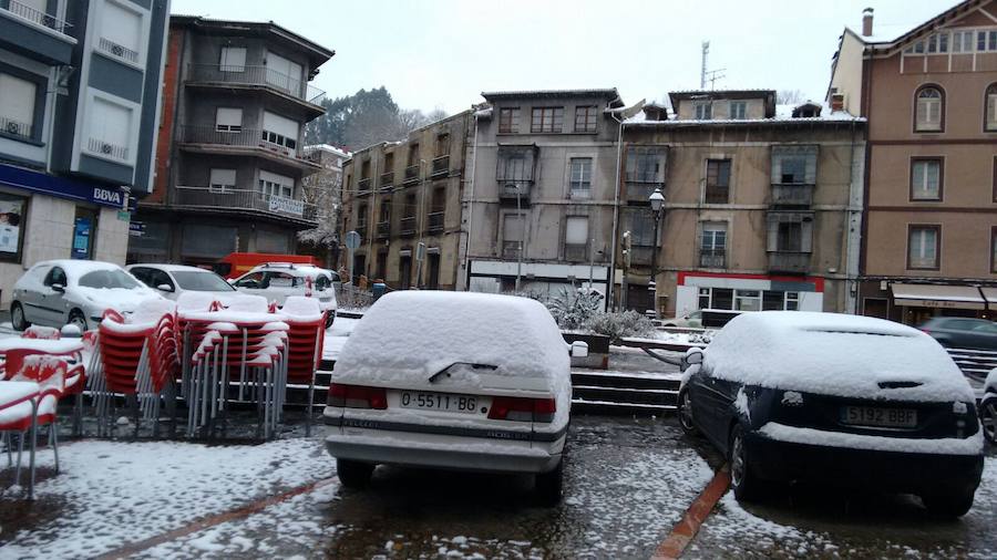 Fotos: La nieve cubre el oriente asturiano