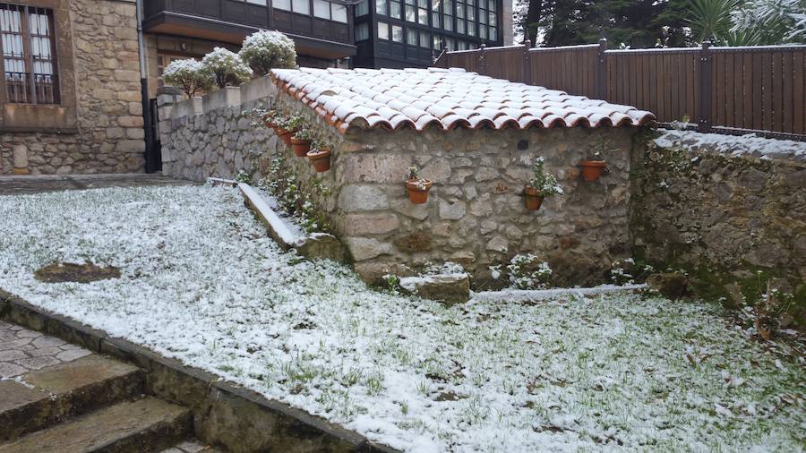 Fotos: La nieve cubre el oriente asturiano