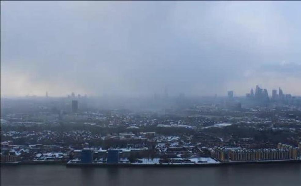 El Time-Lapse de la 'Bestia del Este' sobre Londres