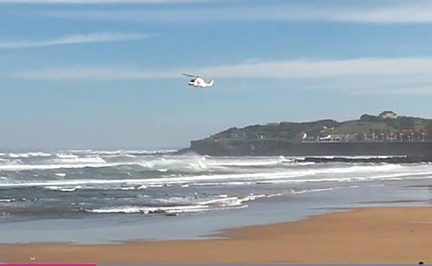 El Helimer busca a una mujer en San Lorenzo