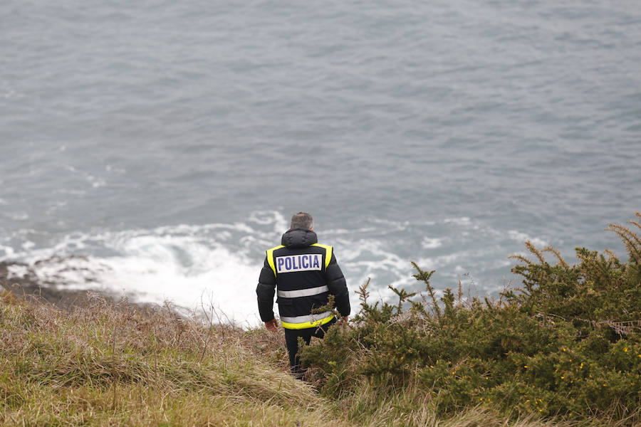 Fotos: Dispositivo de búsqueda en Gijón de Lorena Torrre, la mujer desaparecida