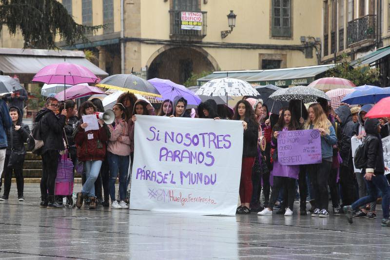 Fotos: Concentración en Avilés por el 8-M