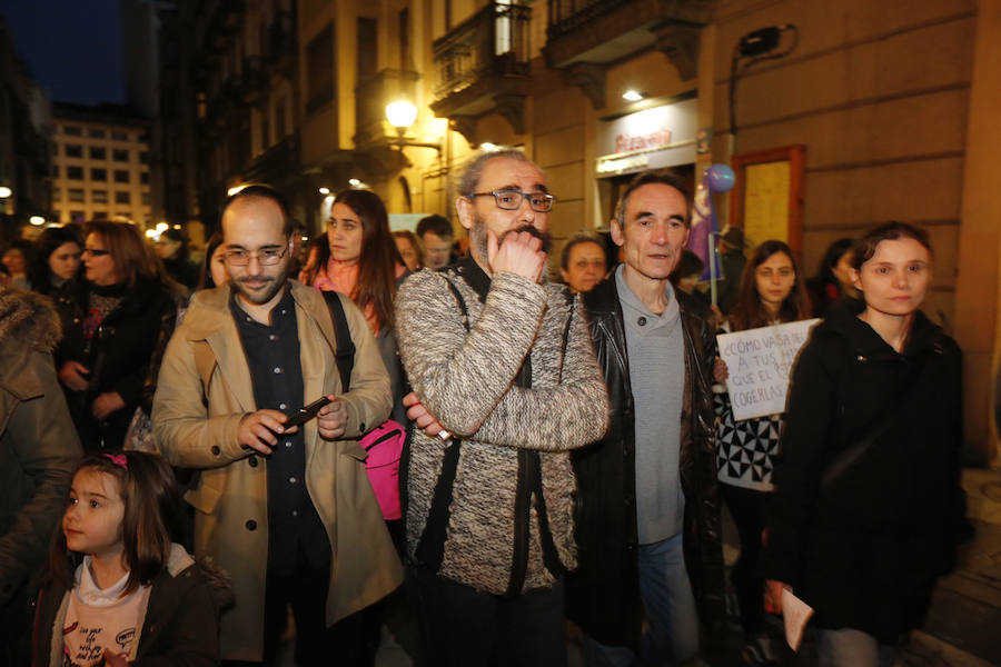 Asturias celebra el Día Internacional de la Mujer en las calles de Gijón en la primera huelga general feminista convocada bajo el lema 'Si nosotras paramos, se para el mundo'
